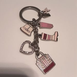 Coach Breast Cancer Keychain
